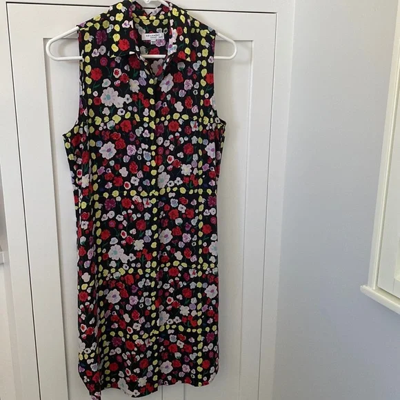 equipment sleeveless shirt dress Equipment Silk Dress